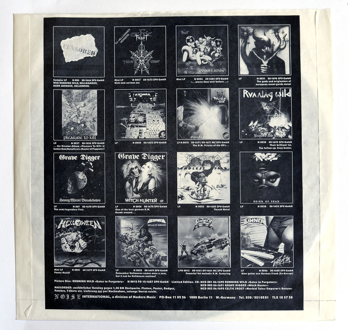 High Resolution Photo #4 HELLOWEEN Judas / Ride The Sky / Guardians 